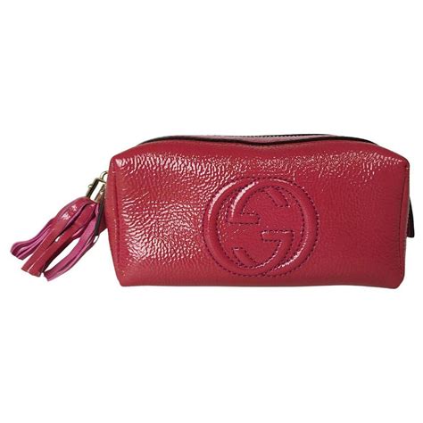 gucci soho patent clutch|Gucci clutch bag price list.